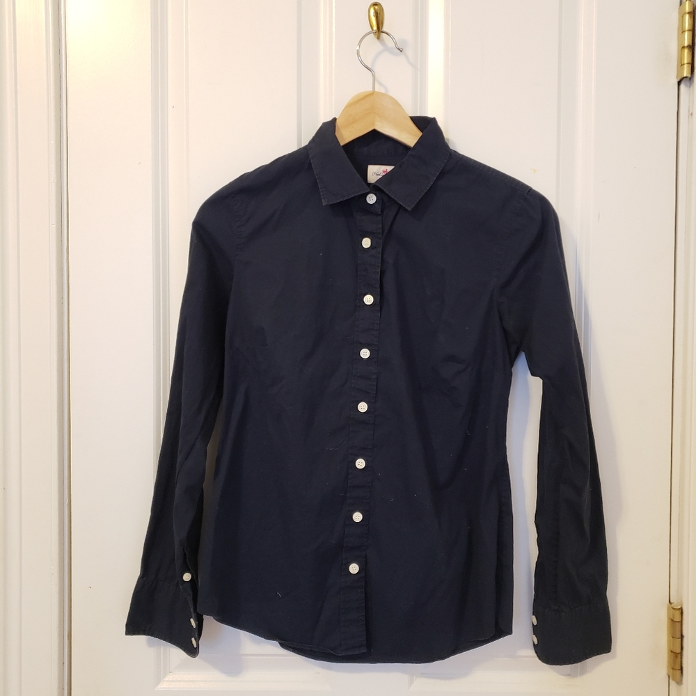 J.Crew Haberdashery navy shirt